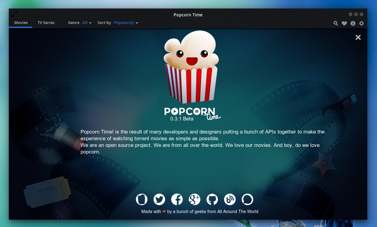 Install Popcorn Time In Ubuntu Or Debian via Command Line | by ResidentNerd  Reviews | Resident Nerd Reviews | Medium