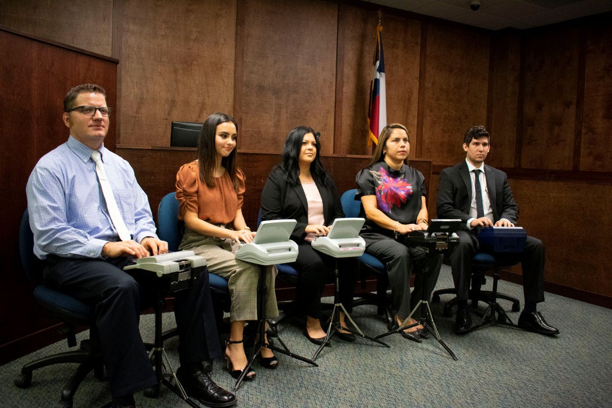 A Day in the Life of a Court Stenographer Behind the Scenes by A