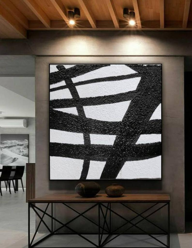 How to Choose Large Wall Art for Living Room? by nordicwallcanvas