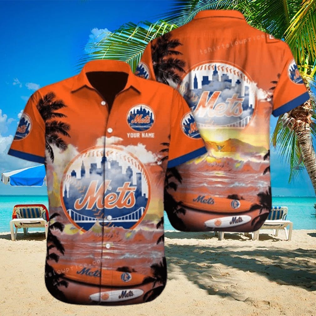 MLB New York Mets Hawaiian Shirt Gift For Beach Vacation - teejeep