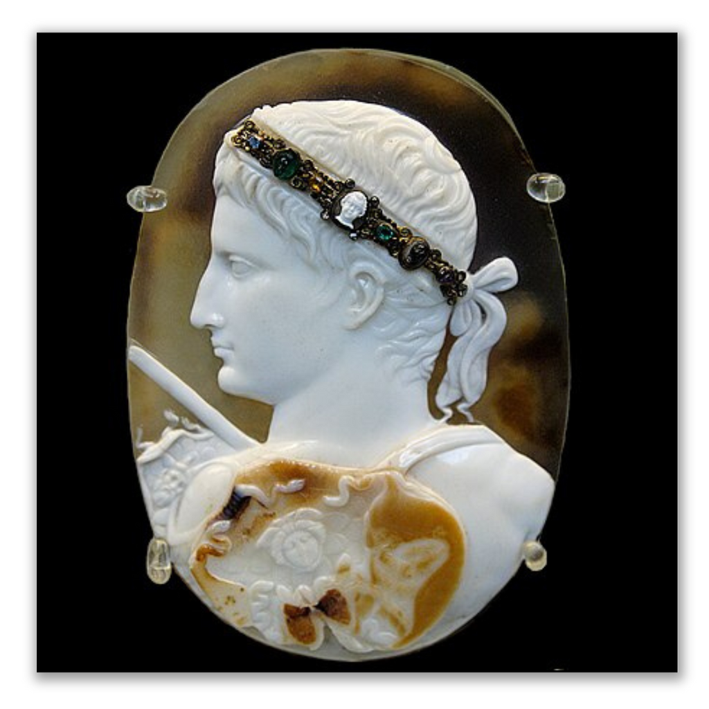 Cameo, Victorian, Intaglio, Shell Carving