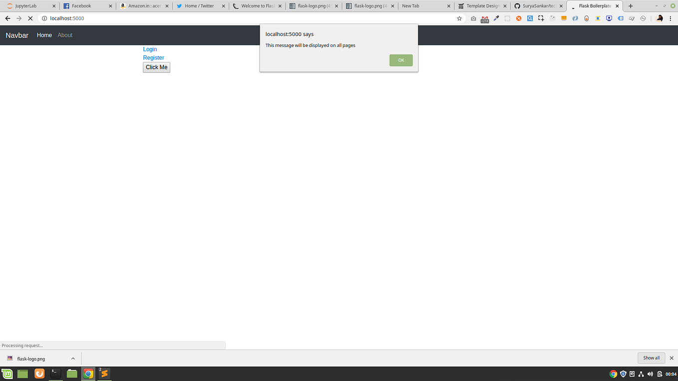 How to setup basic web push notification functionality using a Flask backend by Surya Sankar