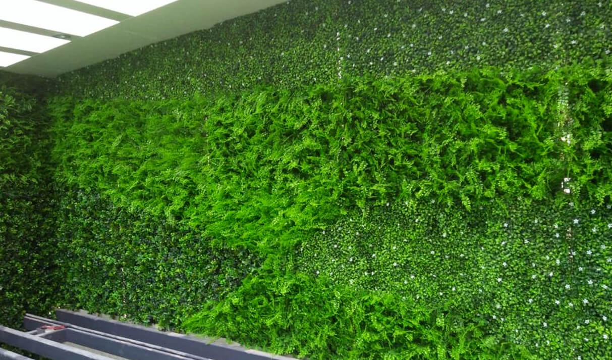 Transforming Urban Spaces Artificial Turf Grass and Vertical Gardens