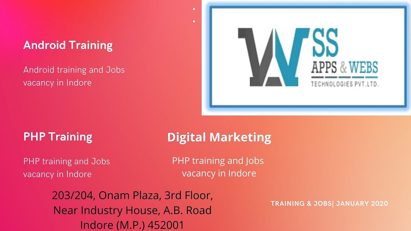 IT Training hub in Indore. As we know very well that every… by IT