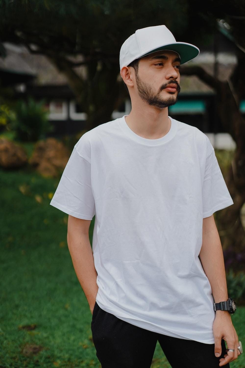 oversized white t shirt for men