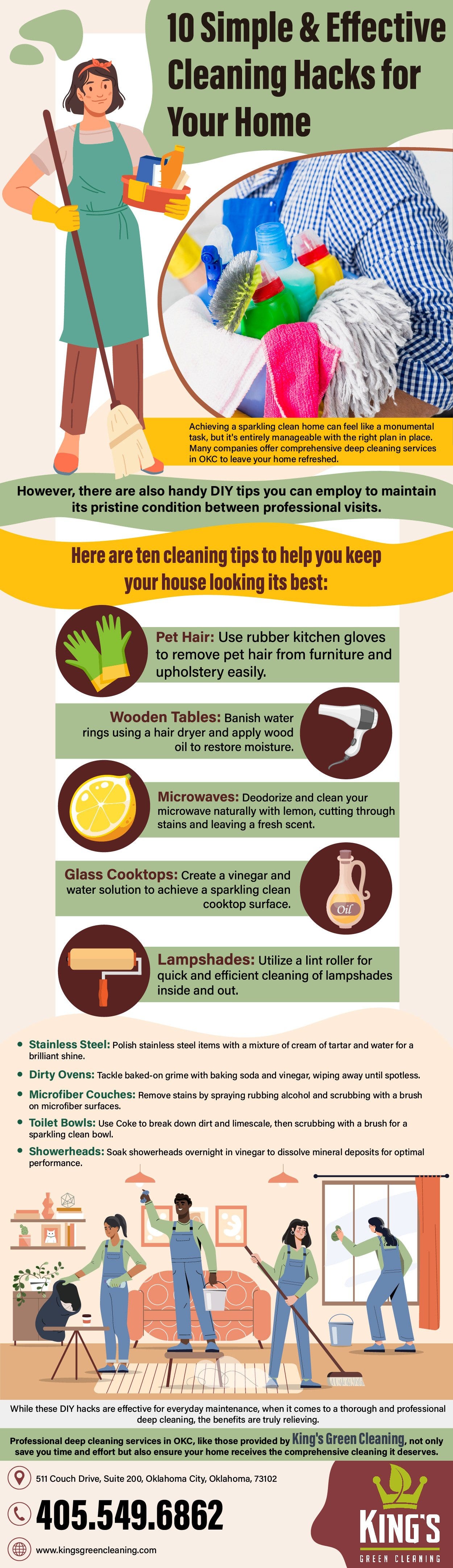 How Can Maid Services Make Your Home Sparkle with Ease? | by King's