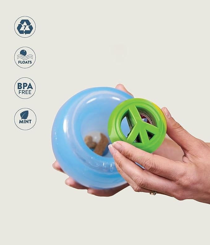 Chew King Premium Treat Dog Toy, Extremely Durable Natural Rubber Toy