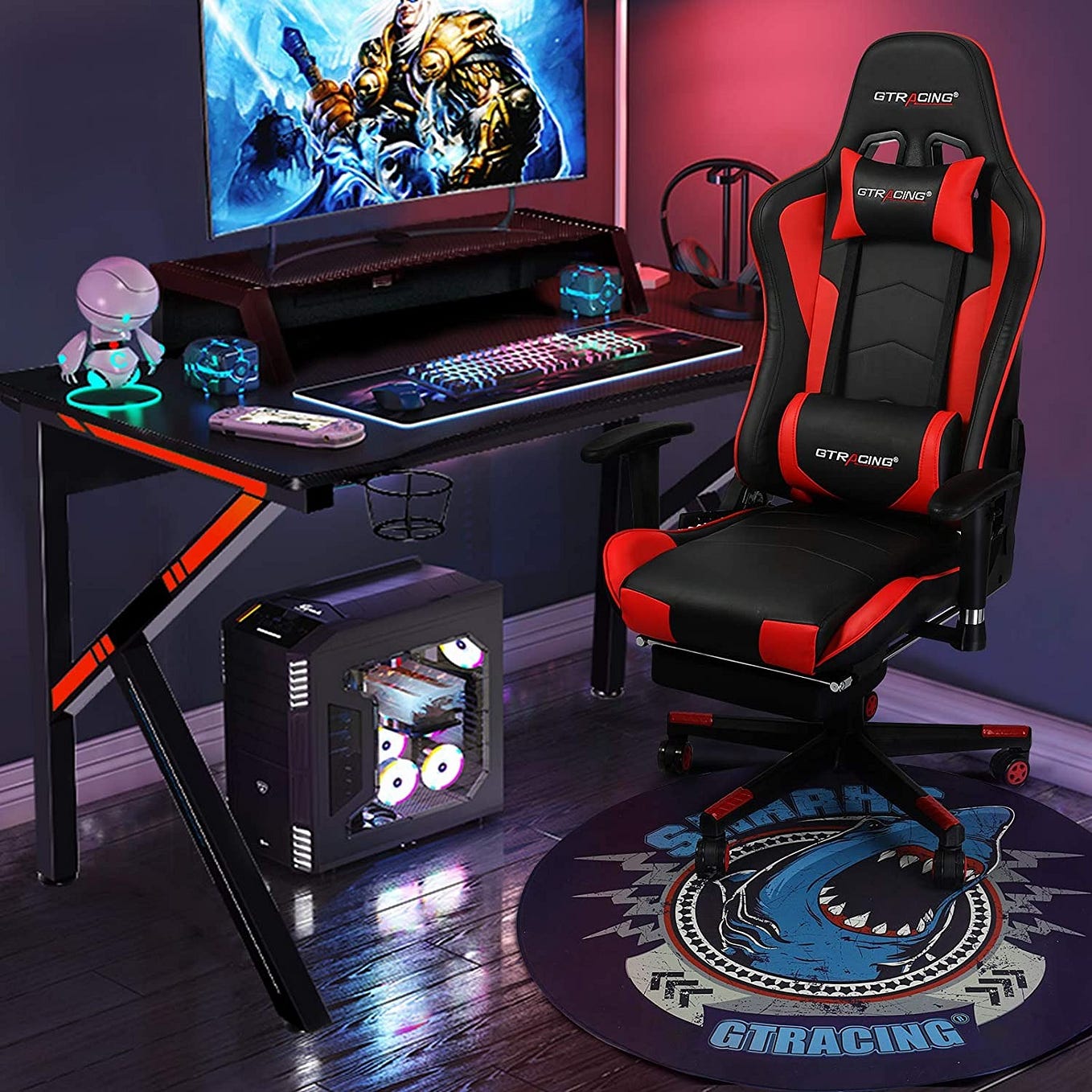 What is the best computer desk setup for gaming and work? | by Gtplayer ...