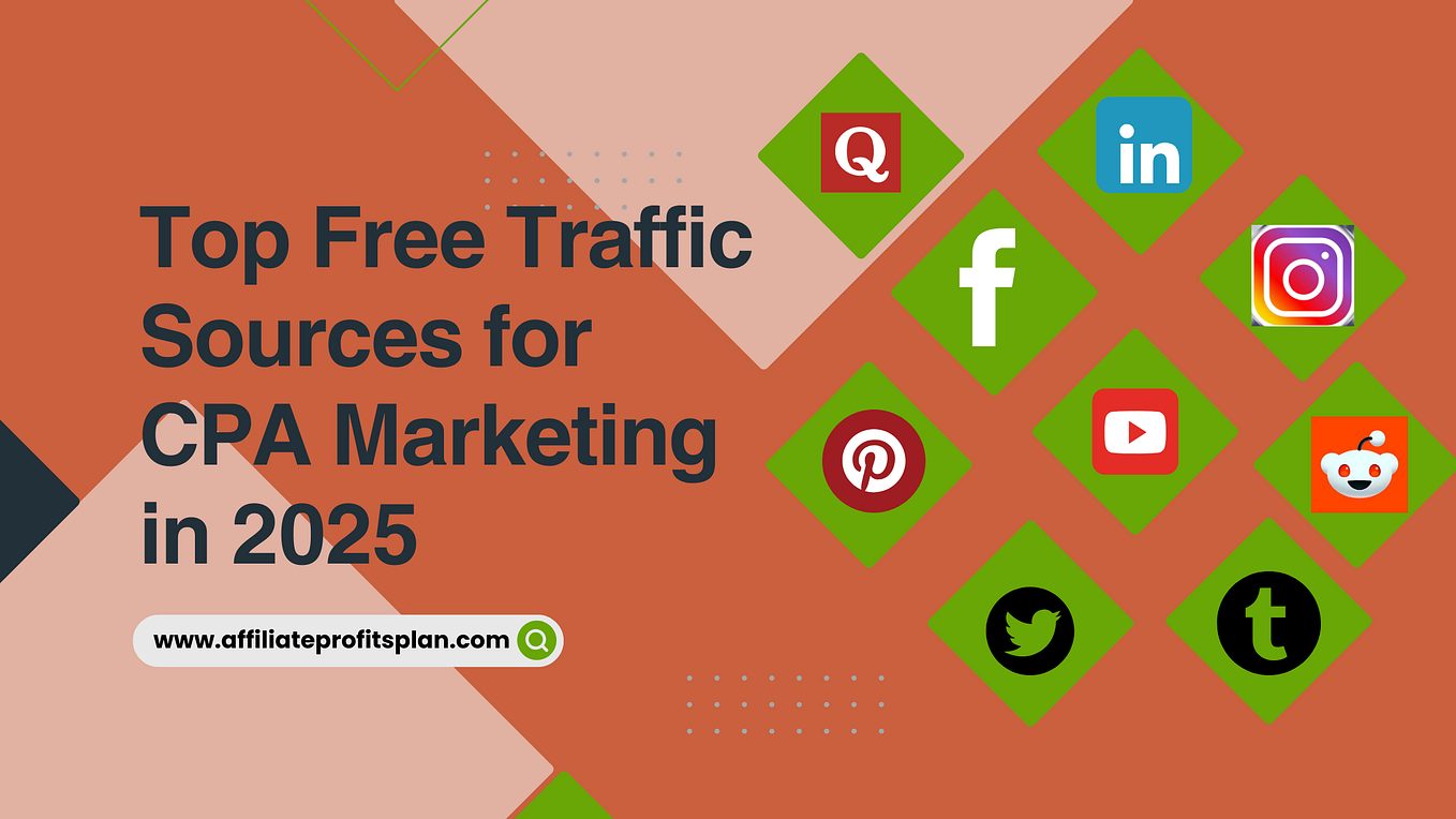 Best Free Traffic Sources for Affiliate Marketing in 2025 | by Masud