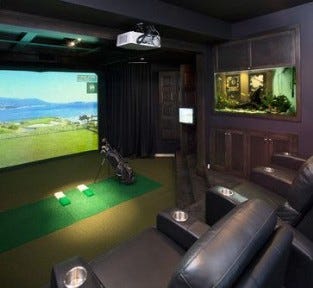The reasons to choose a golf simulator over the driving range