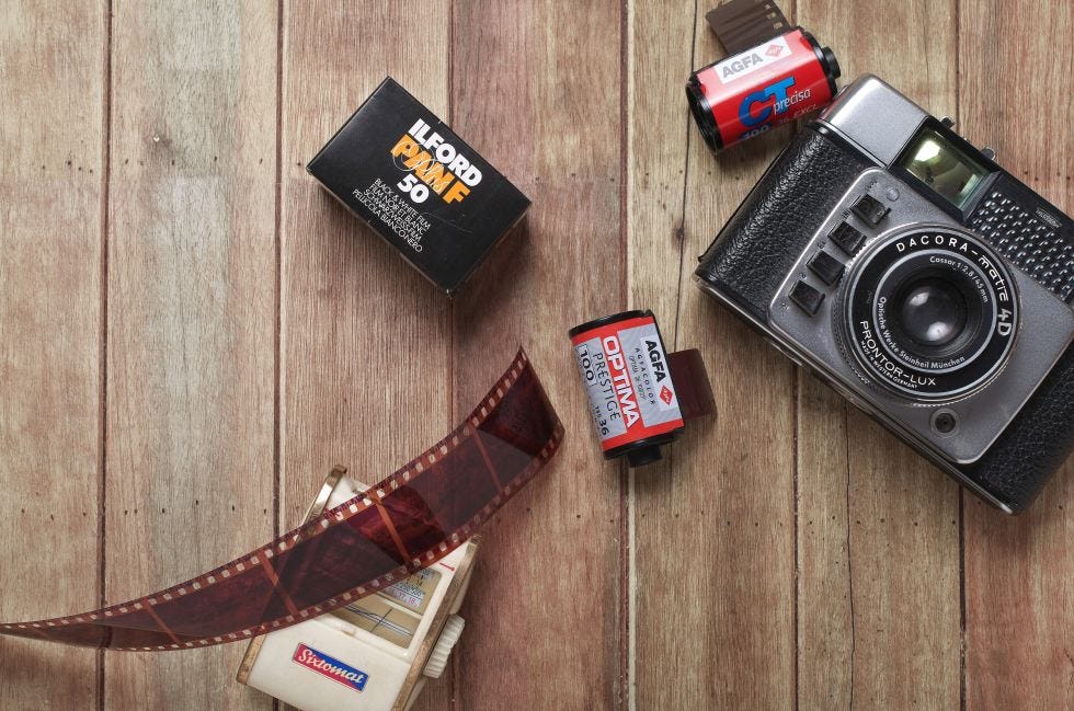 Kamera film outlet