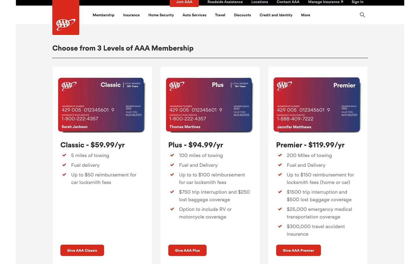 AAA Plus vs AAA Premier: What’s the Difference?