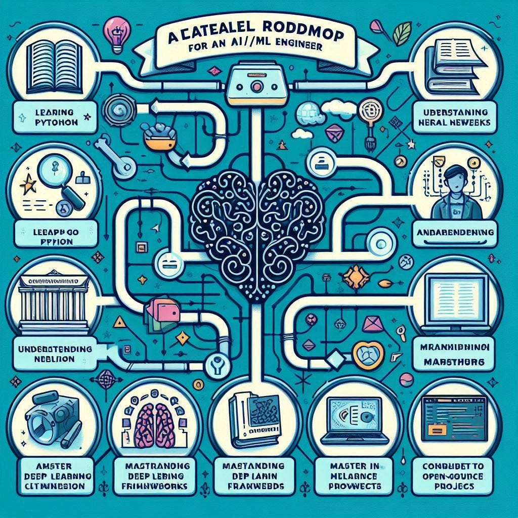 Machine Learning Engineer Roadmap for beginner with resources | by Md ...