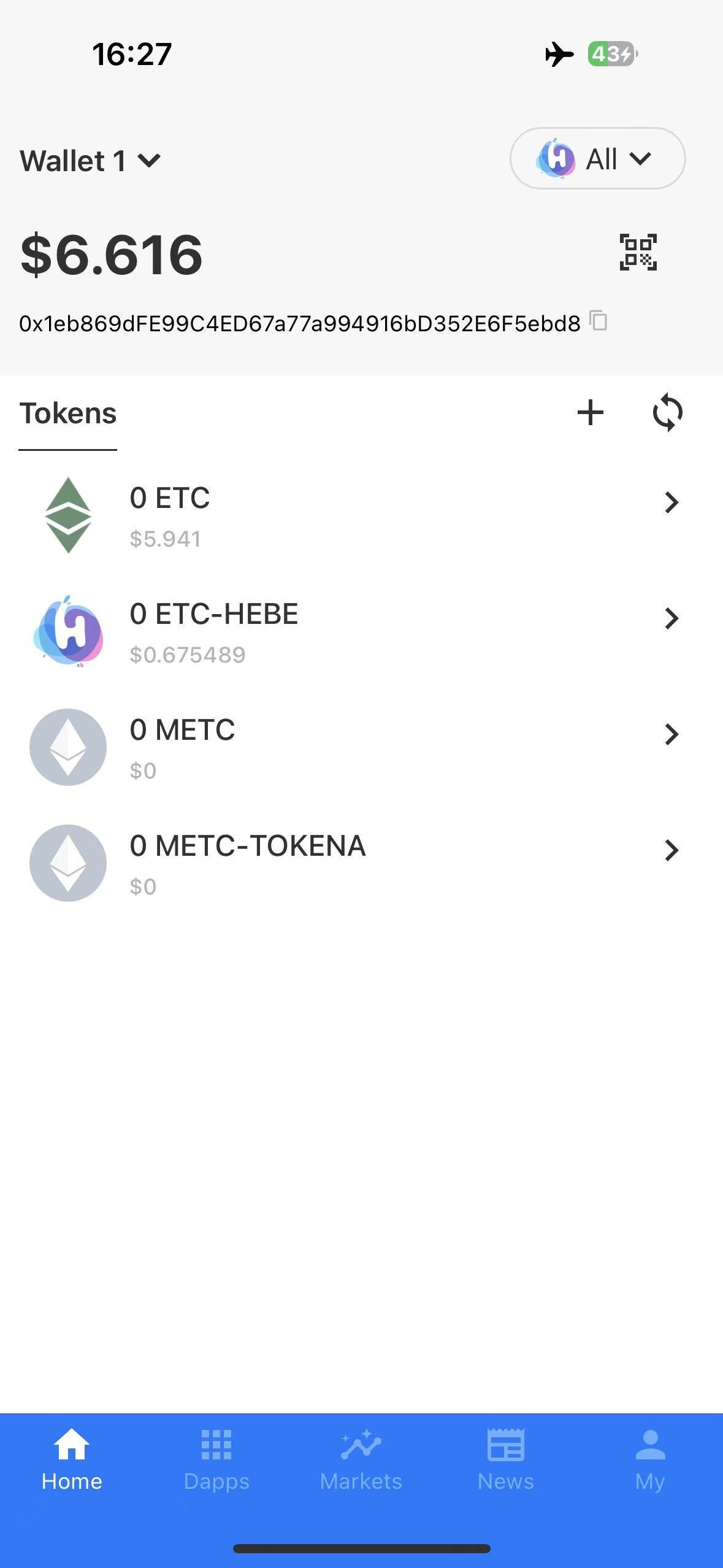 Hebe Wallet 1 1 0 Release New Main Chain TRX XRP KMD MONA By