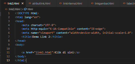 CARA MEMBUAT TABEL SEDERHANA dengan HTML di Visual Studio Code ...