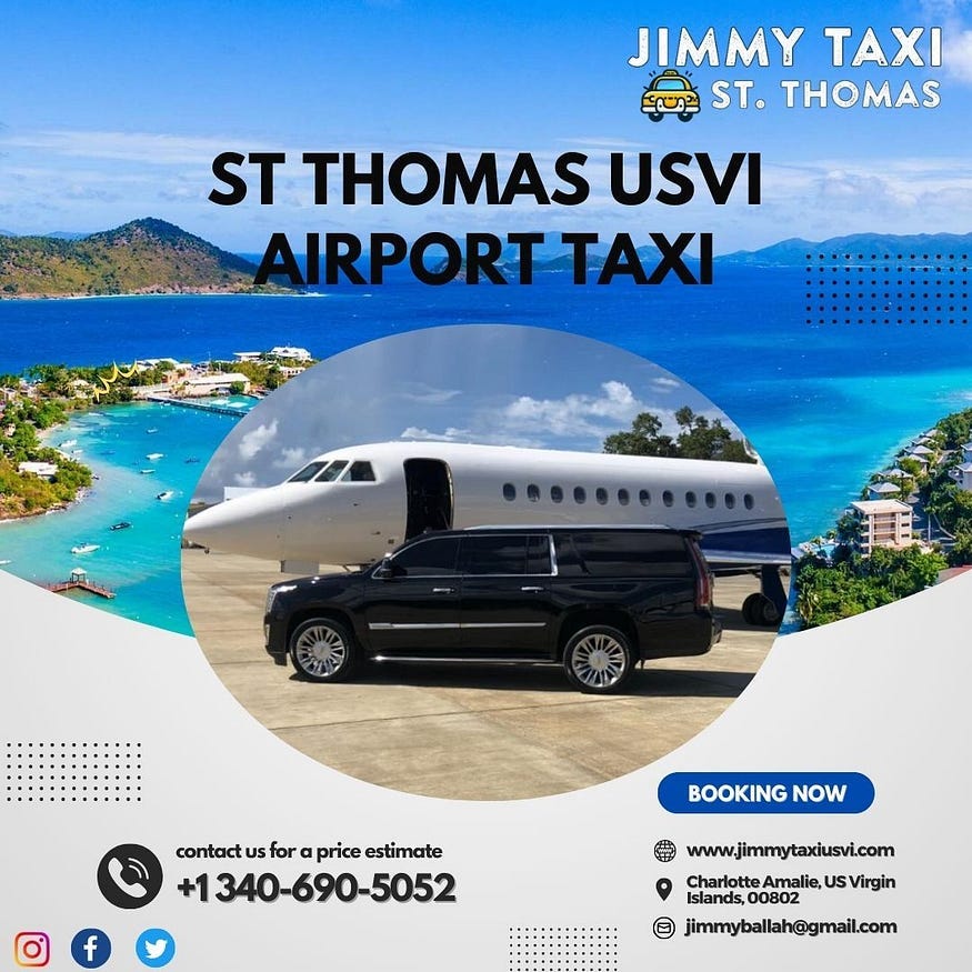 St Thomas USVI Airport Taxi Jimmytaxiusvi Medium