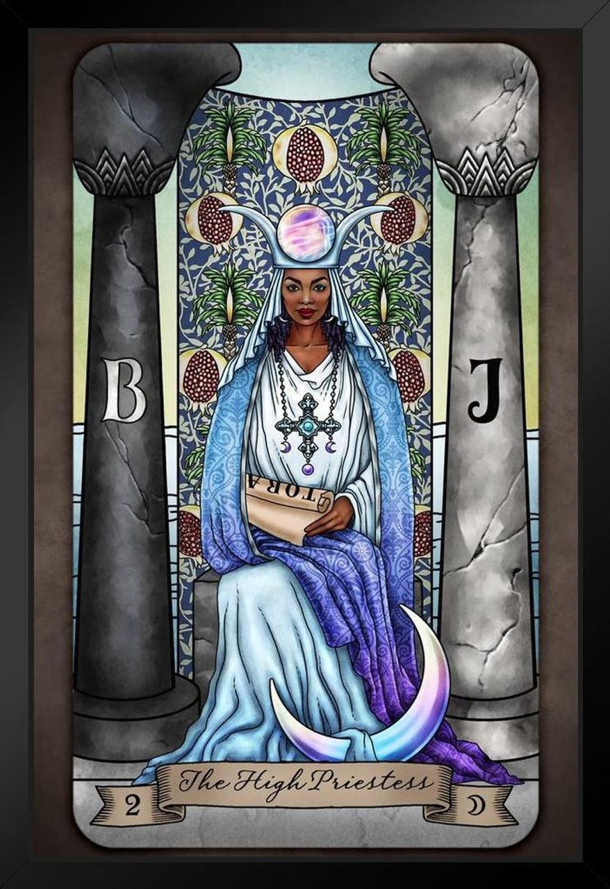 303 High Priestess Tarot