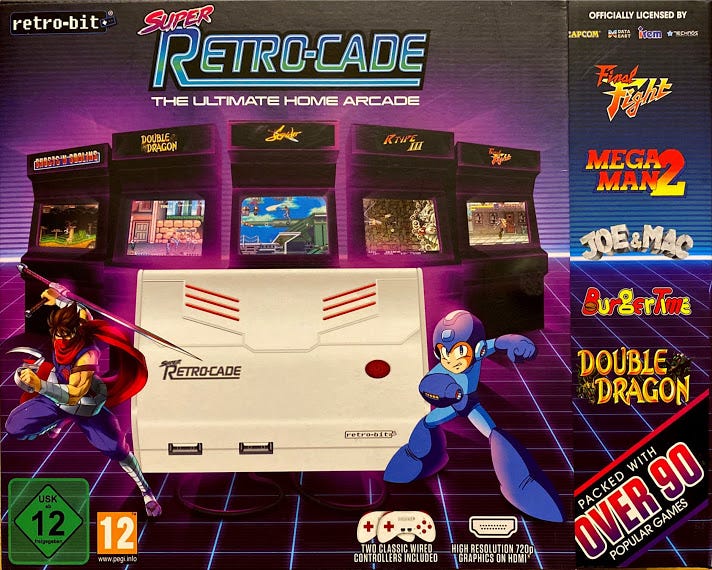 retro-bit super Retro-cade. I did a google search for NeoGeo mini…, by Rob  Brammeld