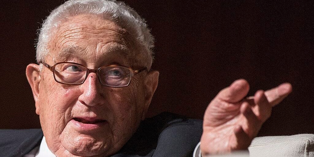 Briefly, On Henry Kissinger