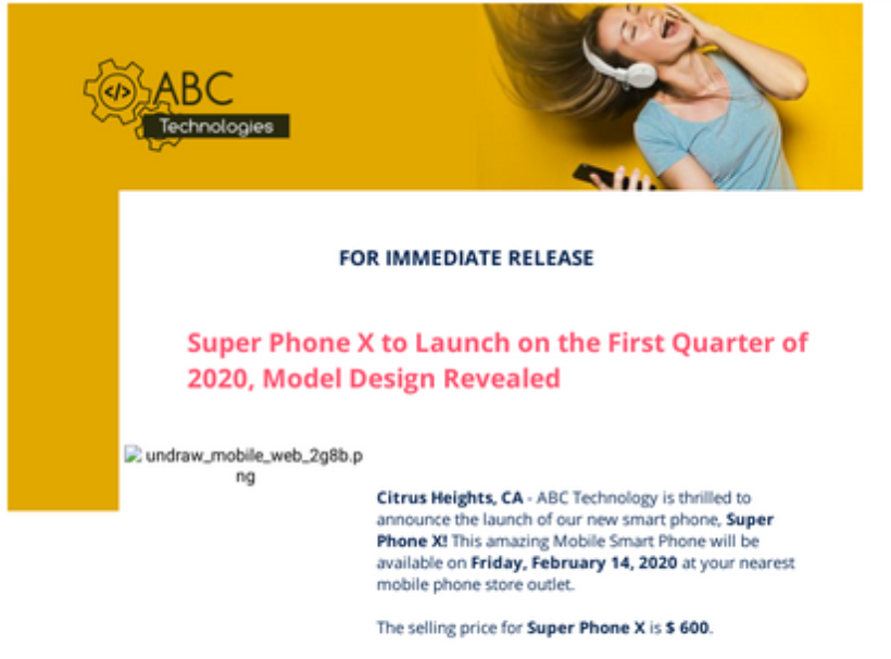 Event press releases template. An event press releases template is an… | by Press  Release Services | Medium