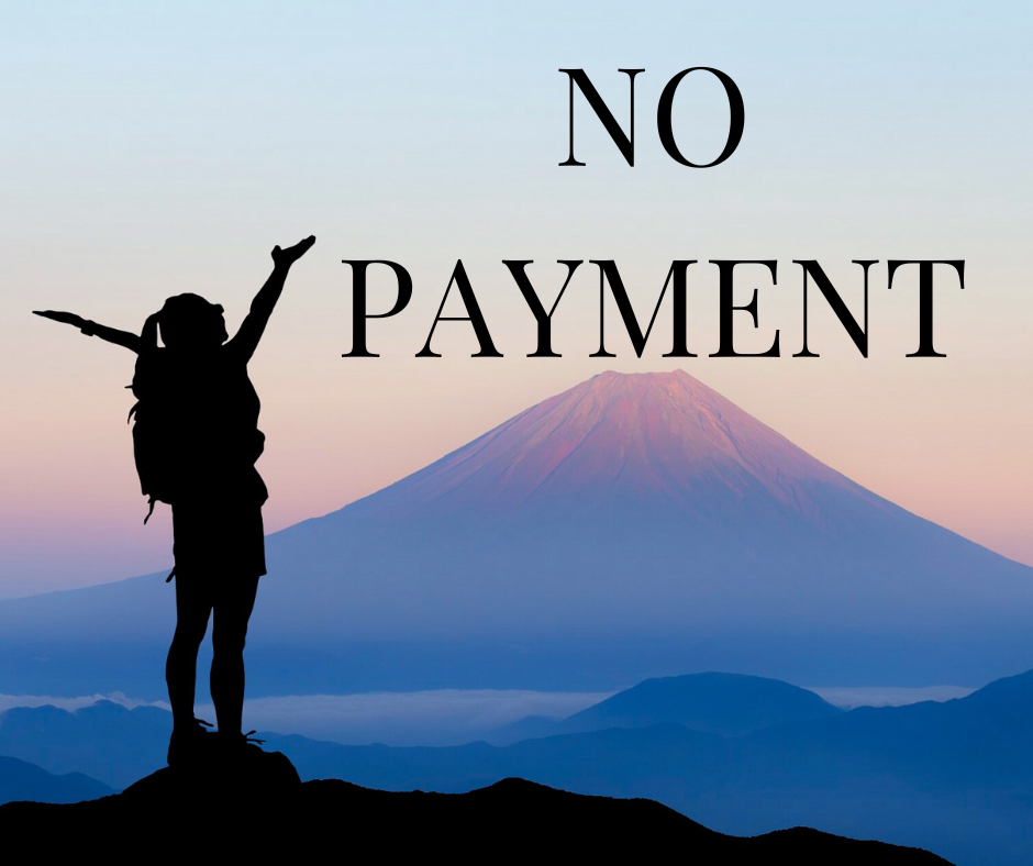 No payment mortgage sale