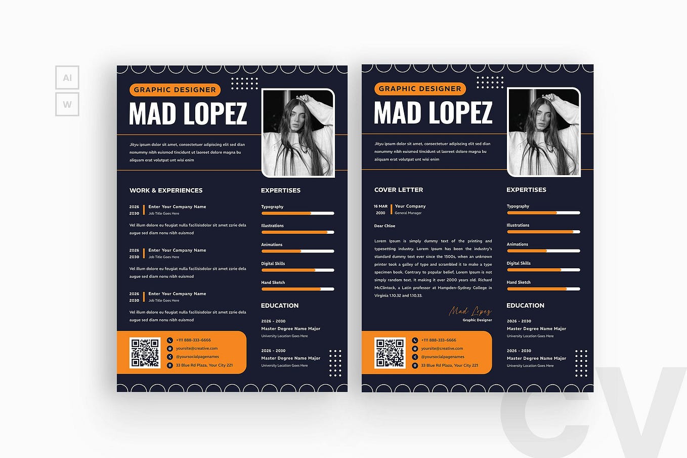 CV Resume Template by Vmzxqc - 0*T6RBpUO0q4vJ7171