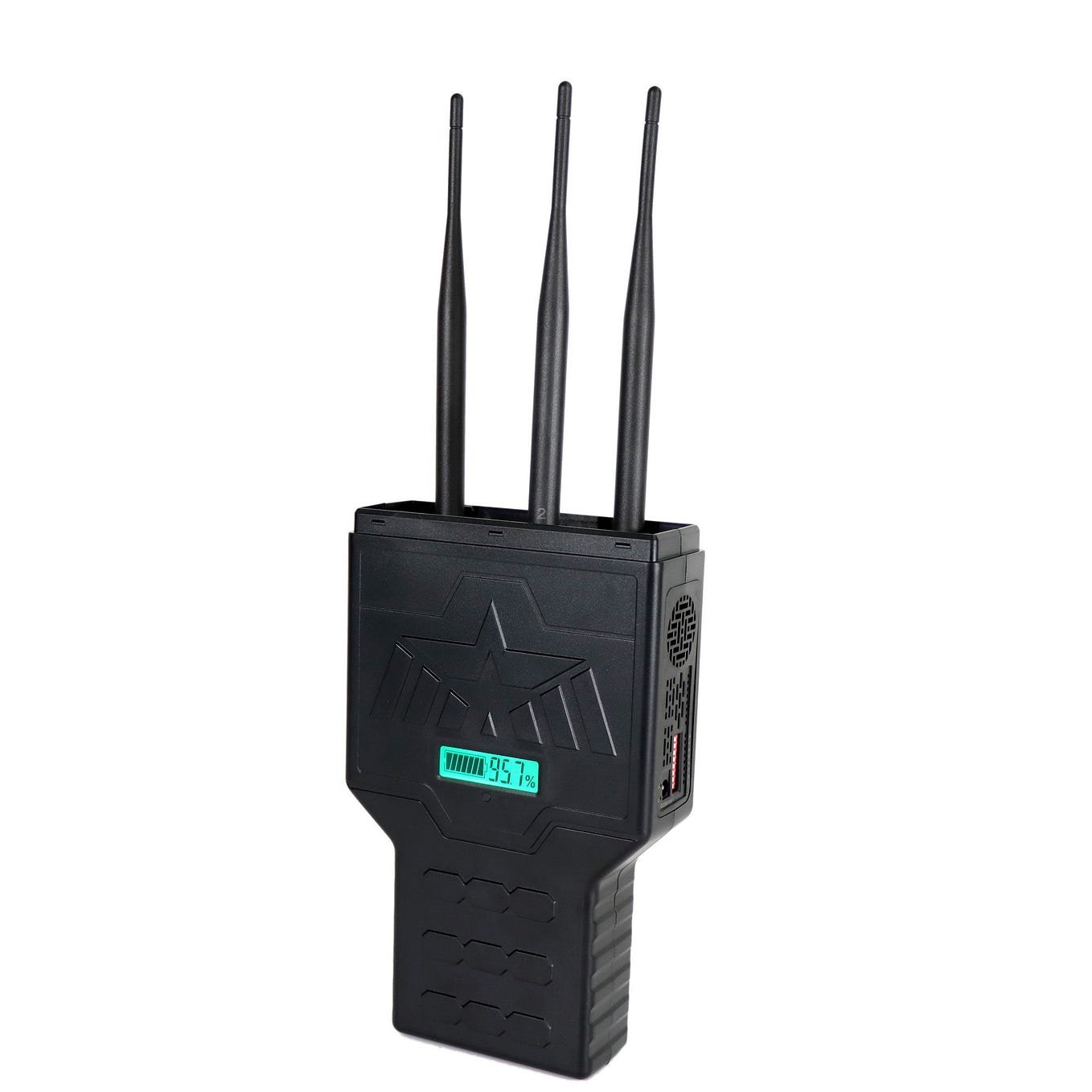 Can a wifi signal jammer block monitoring transmitted through cables?, by dajiang  lu