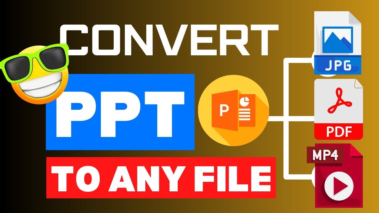 Convert PowerPoint PPT to JPG, JEPG, PDF, or MP4 Video Easily |  Step-by-Step Tutorial | by Join Digitley | Oct, 2023 | Medium