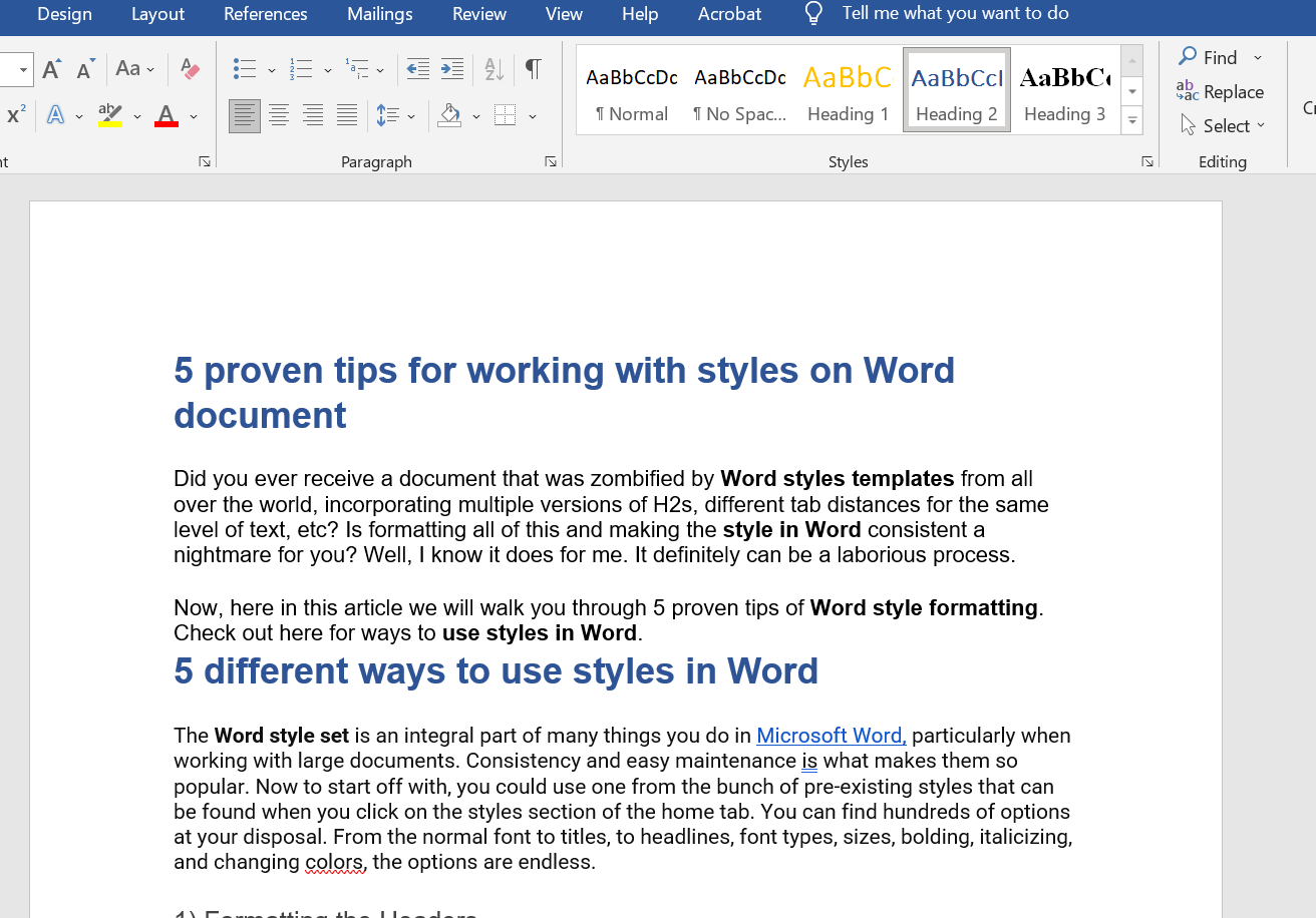 Microsoft word font types list