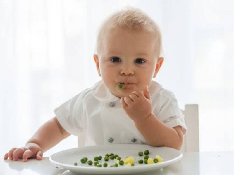 Introduce Green Veggies For Babies by Maria J. Medium