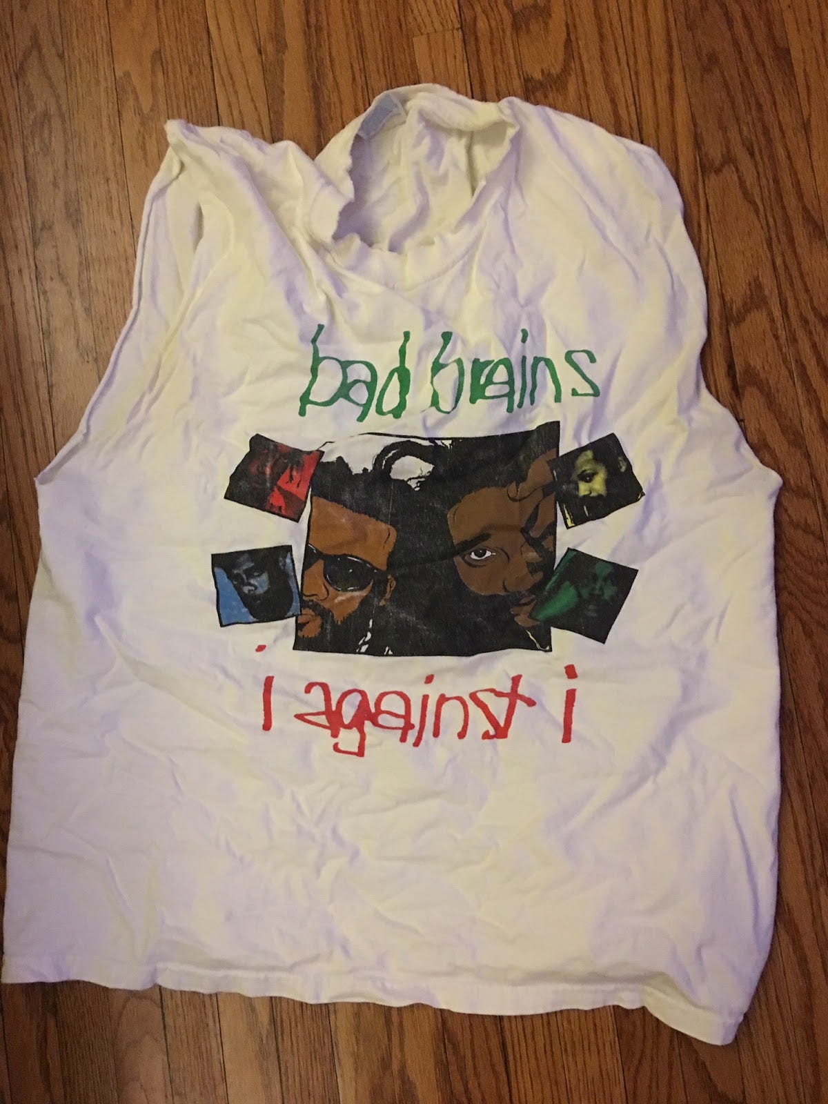 1986 Bad Brains I Against I Shirt – WyCo Vintage