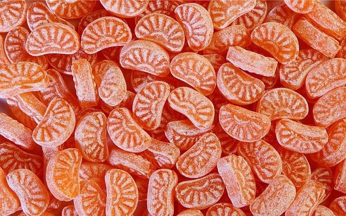 Orange candies deals