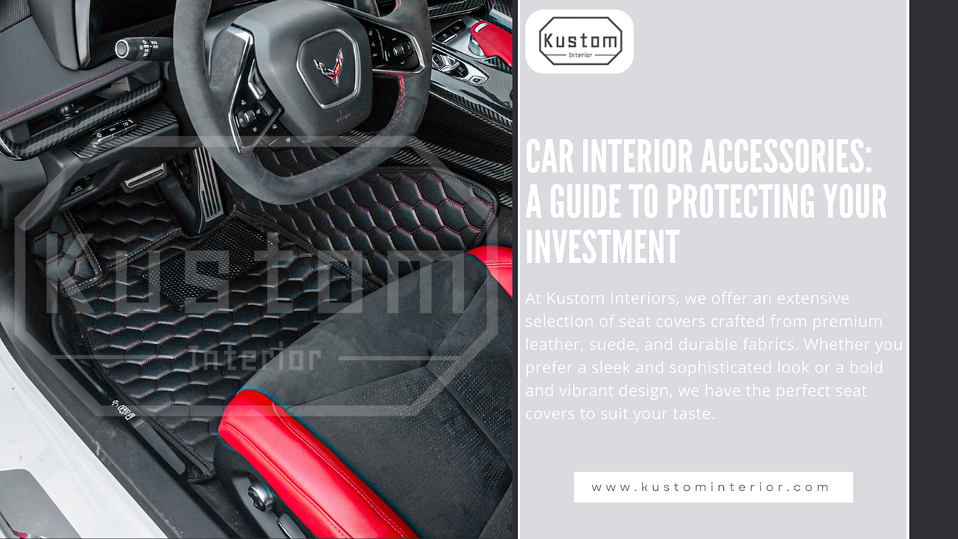 Transform Your Car’s Look with Custom Seat Covers — Kustom Interior 