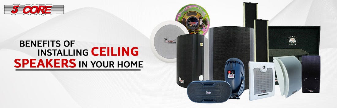 5 ceiling hot sale speakers