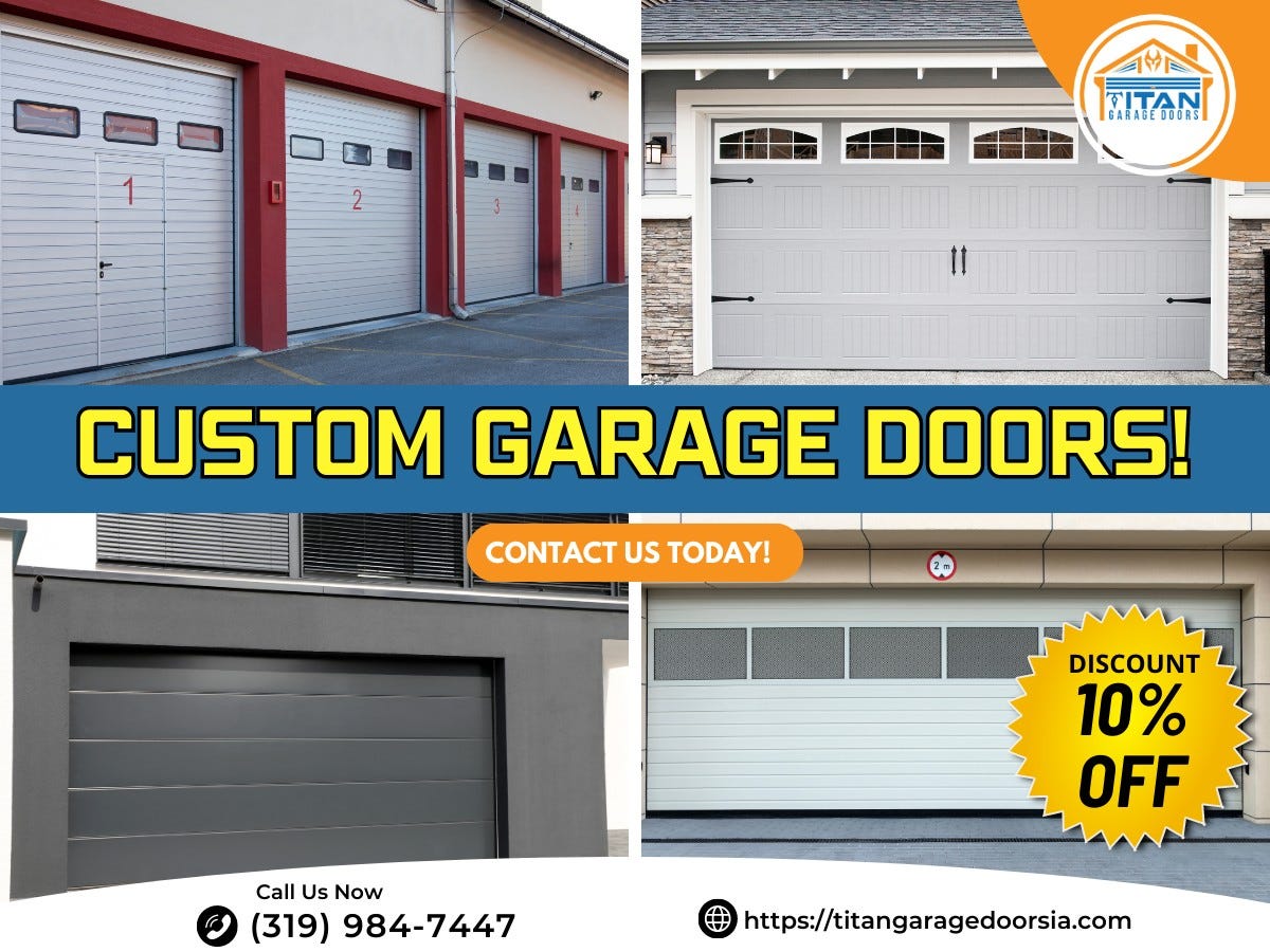 Davenport New Garage DoorChoosing the Right Garage Door by Joel C