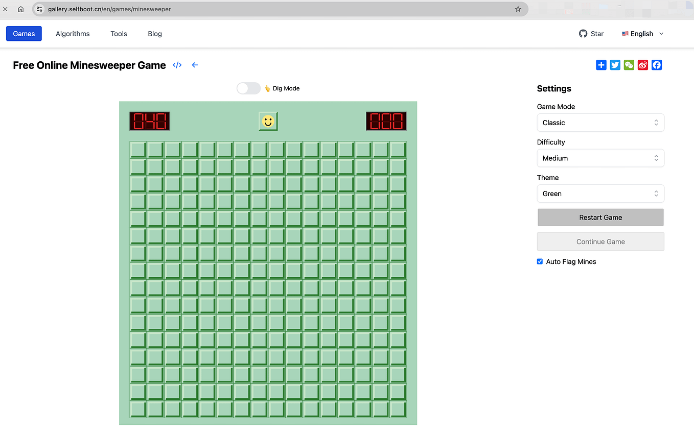 Building Minesweeper Game from Scratch with Claude3.5 โ Hexagonal Mode ...