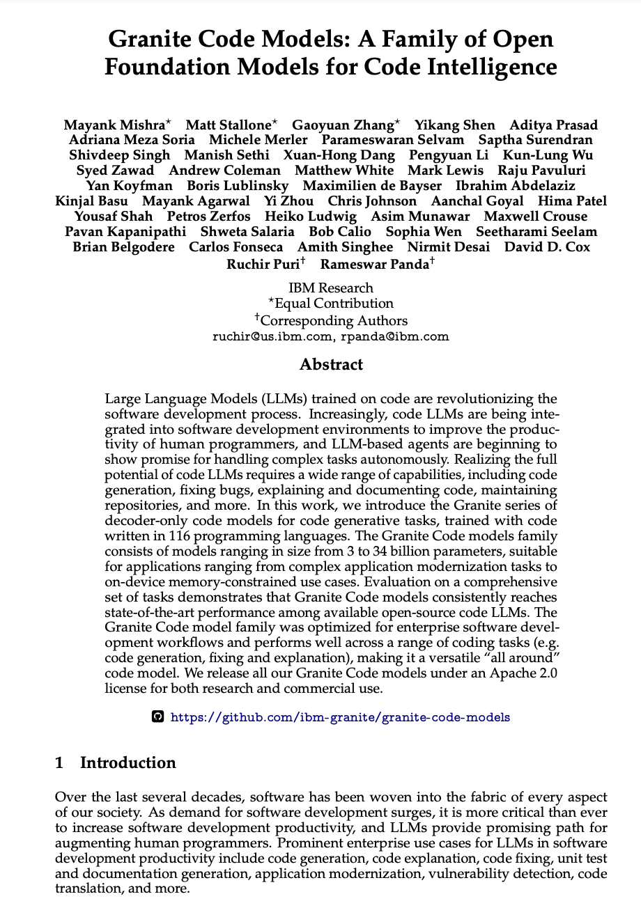 Prompting with IBM Granite 3 Model for Coding Use Cases on 7 ...