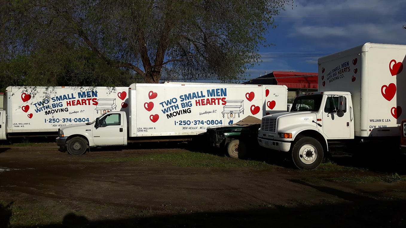 Kamloops Moving Company. Kamloops Moving Company, DBA, Two Small… by
