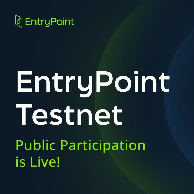 EntryPoint Tesnet Airdrop — A new Injective on Cosmos is here 🥷