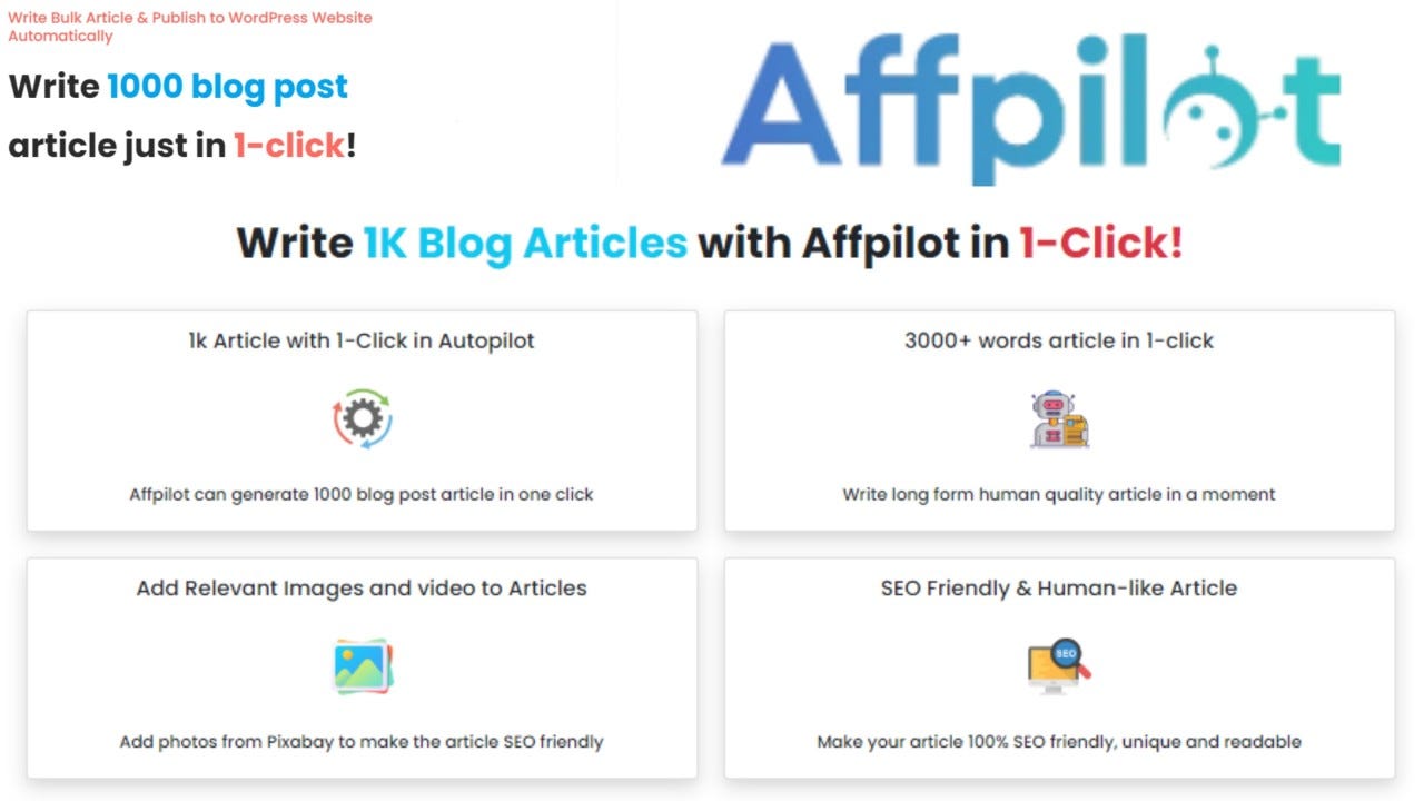 What are the Popular Tools in Content Writing — Affpilot Top Picks
