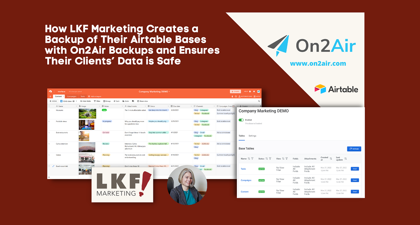 Sync Airtable And Google Sheets Using On2Air By On2Air Medium
