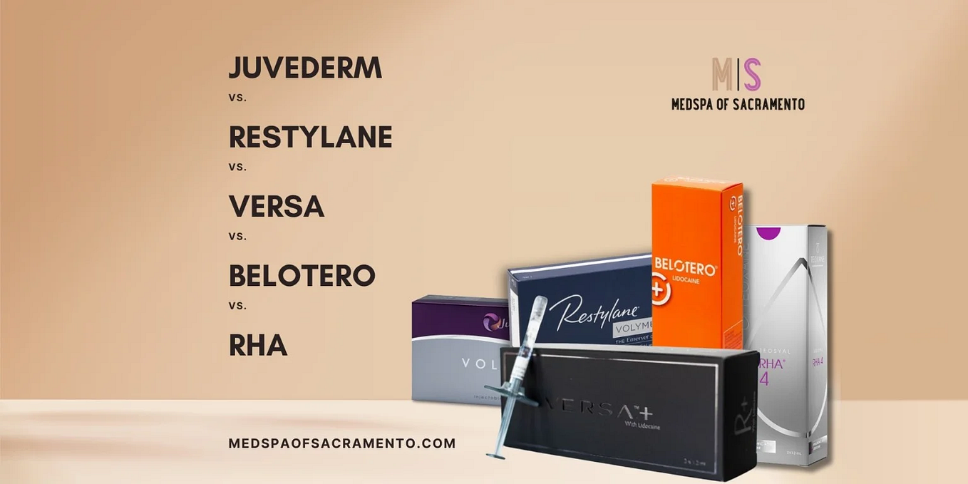 What’s the Difference Between Juvederm vs. Restylane vs. Versa Which