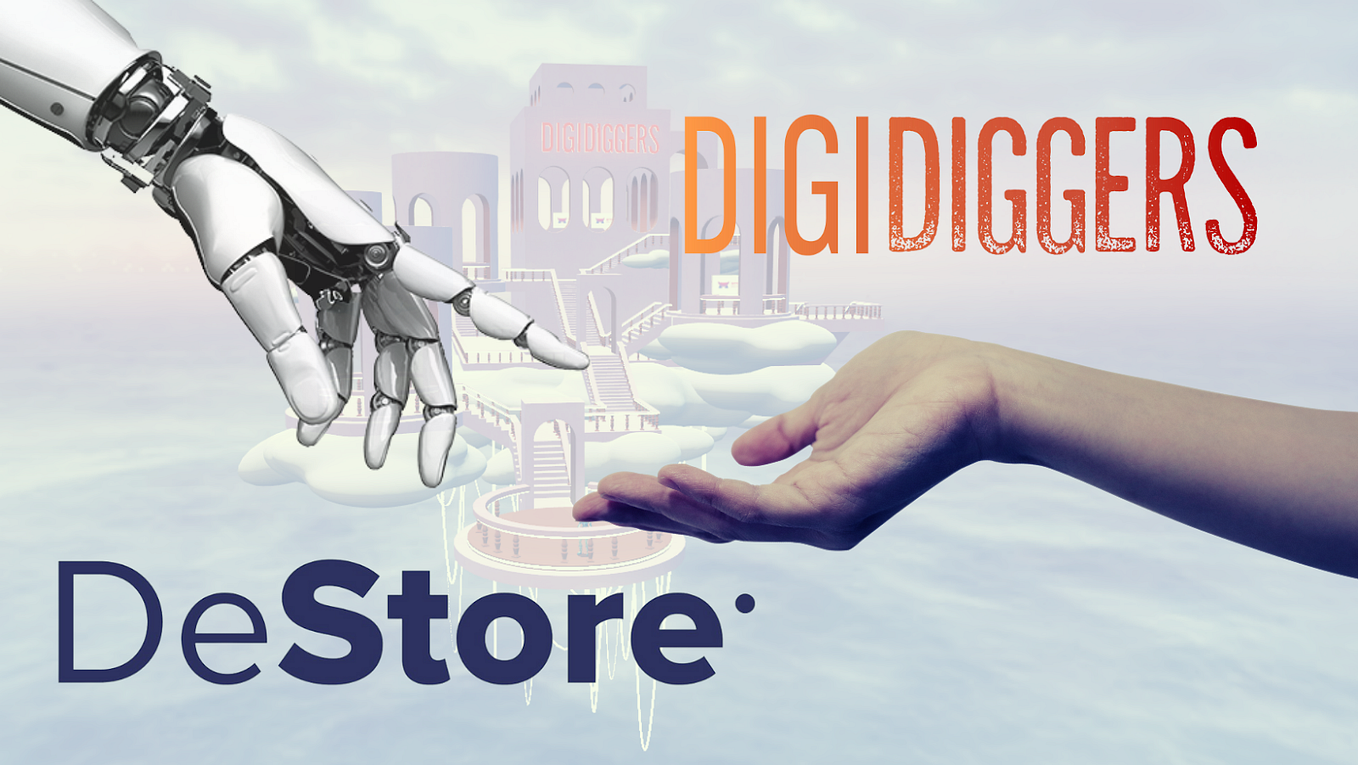 The Digi Diggers to test first Web3 Store on DeStore Networks Phygital