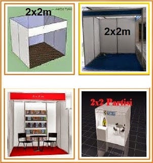 Partisi Pameran Ukuran 3x4 M