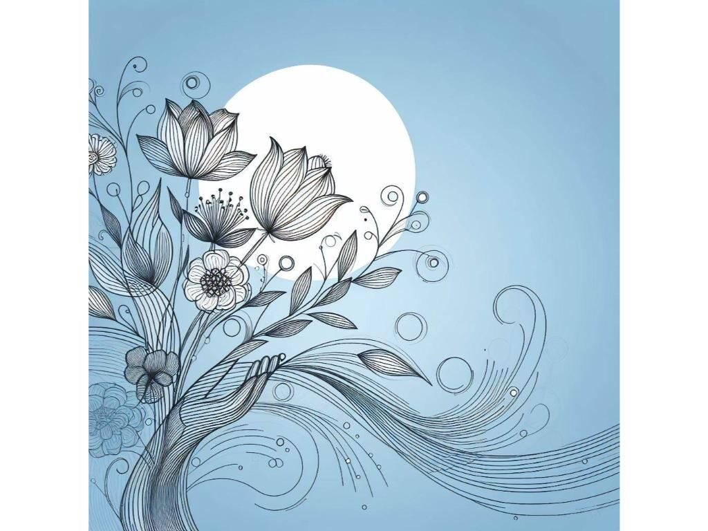 Funny Gardening Skeleton Tarot Card PNG Free by Madison Rose May