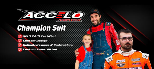 Outfit Yourself with Custom Go Kart Suit - Accelo Racewear - Medium