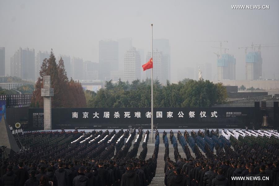 China remembers Nanjing massacre as the region’s years of peace look increasingly fragile