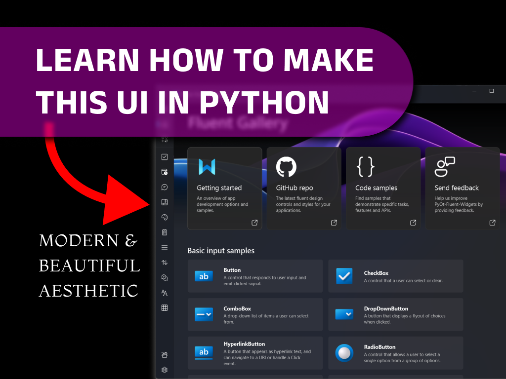 PYTHON — PyQt Layouts in Python. First, solve the problem. Then, write ...