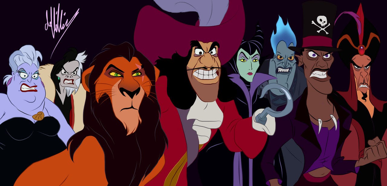 The Real Disney Villains. Walt Disney Studios has a fantastic…, by Tom  Barrett