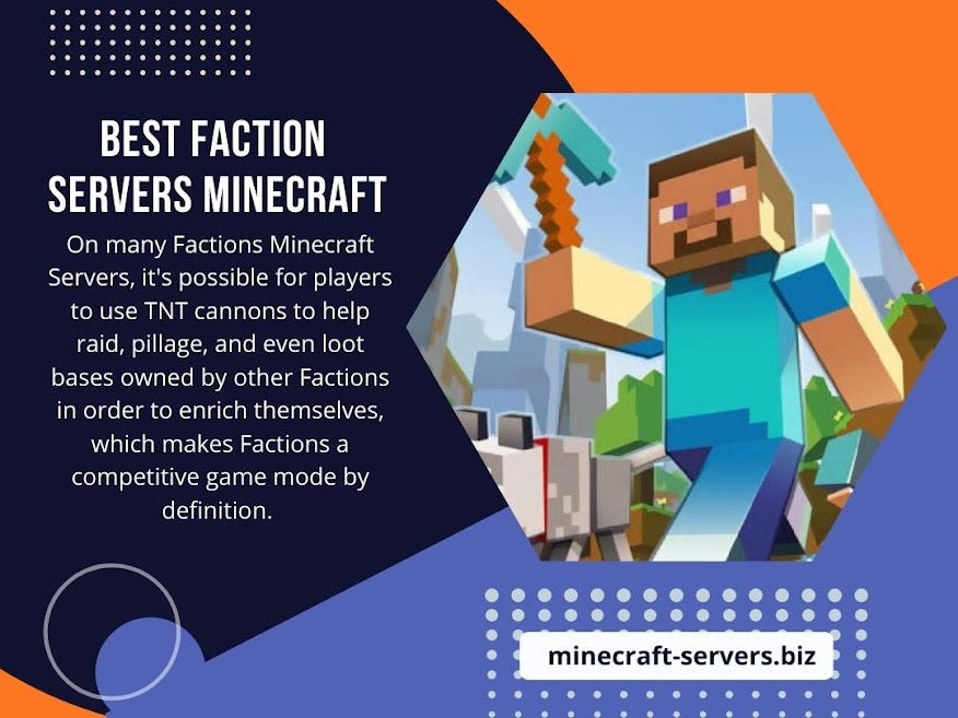 play minecraft for free factions server